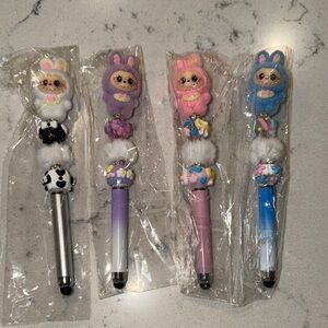 Labubu pen stylus combo